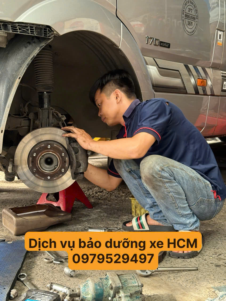 Bảo dưỡng xe oto quận 12 chuyên nghiệp - Mr Thanh 0979 529 497